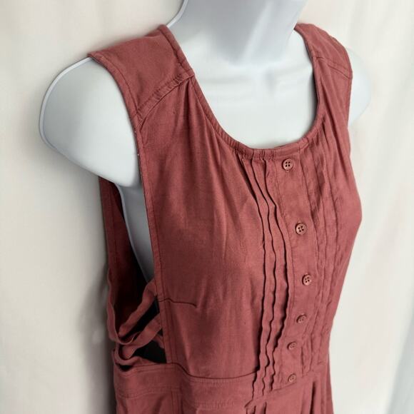 NWT Free People Moonshine Linen Dress Size Medium - Picture 5 of 12